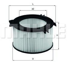 KNECHT Filtru, aer habitaclu KNECHT LA 65 (LA 65)