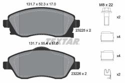 TEXTAR set placute frana, frana disc TEXTAR Q+ 2322501 (2322501)