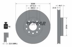 TEXTAR Disc frana TEXTAR PRO+ 92120805 (92120805)