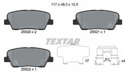TEXTAR set placute frana, frana disc TEXTAR Q+ 2552001 (2552001)