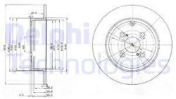 DELPHI Disc frana DELPHI BG3974 (BG3974) - automobilus