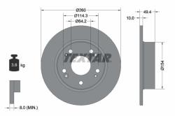 TEXTAR Disc frana TEXTAR PRO 92144603 (92144603)