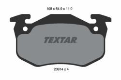 TEXTAR set placute frana, frana disc TEXTAR 2097401 (2097401)
