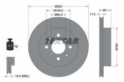 TEXTAR Disc frana TEXTAR PRO 92135303 (92135303)