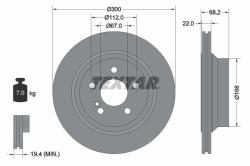 TEXTAR Disc frana TEXTAR PRO+ 92115505 (92115505)