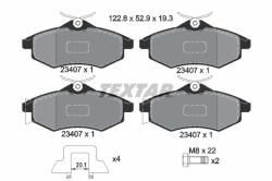 TEXTAR set placute frana, frana disc TEXTAR Q+ 2340702 (2340702)