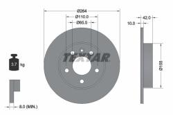 TEXTAR Disc frana TEXTAR PRO 92092103 (92092103)