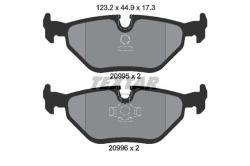 TEXTAR set placute frana, frana disc TEXTAR Q+ 2099501 (2099501)