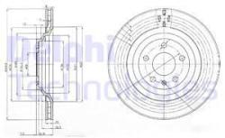 DELPHI Disc frana DELPHI BG3991 - automobilus