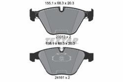 TEXTAR set placute frana, frana disc TEXTAR 2331303 (2331303)