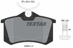 TEXTAR set placute frana, frana disc TEXTAR 2355401 (2355401)