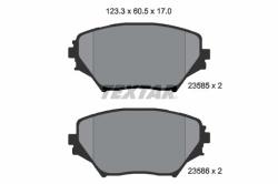 TEXTAR set placute frana, frana disc TEXTAR 2358501 (2358501)