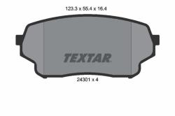 TEXTAR set placute frana, frana disc TEXTAR 2430101 (2430101)