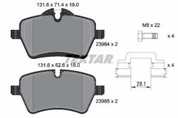 TEXTAR set placute frana, frana disc TEXTAR Q+ 2398404 (2398404) - automobilus - 252,56 RON