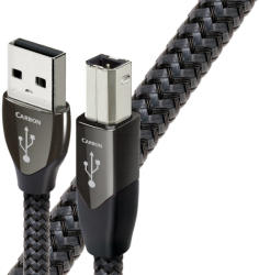 AudioQuest Cablu de date AudioQuest USB A - USB B 1.5m Carbon (65-089-13)