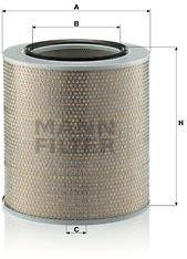 Mann-filter Filtru aer MANN-FILTER C 35 1592 (C 35 1592) - automobilus