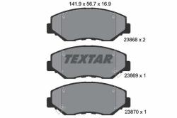 TEXTAR set placute frana, frana disc TEXTAR 2386801 (2386801)