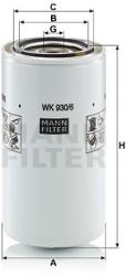 Mann-filter filtru combustibil MANN-FILTER WK 930/6 x (WK 930/6 x) - automobilus