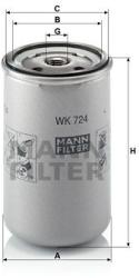 Mann-filter filtru combustibil MANN-FILTER WK 724 - automobilus