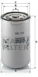 Mann-filter filtru combustibil MANN-FILTER WK 724 (WK 724) - automobilus