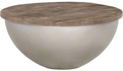 vidaXL Măsuță de cafea în formă de bol Ø60 cm, lemn masiv mango (286562) Masa de cafea