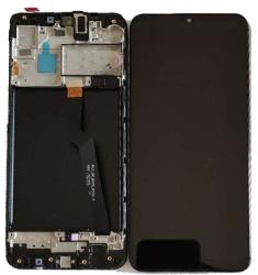 NBA001LCD007715 Samsung Galaxy M10 fekete OEM LCD kijelző érintővel kerettel, előlap (NBA001LCD007715)