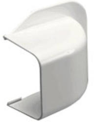 VECAMCO 90x65mm Íves fali csatlakozó elem 116 (9802-116-08)