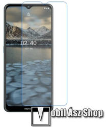 Képernyővédő fólia - Ultra Clear - 1db, törlőkendővel, A képernyő sík részét védi - NOKIA 2.4