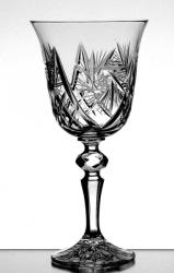 Black Crystal - Ajka Victoria * Kristály Nagy boros pohár 220 ml (L18005)