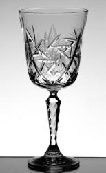 Black Crystal - Ajka Victoria * Ólomkristály Nagy boros pohár 250 ml (Su13905)