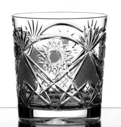 Black Crystal - Ajka Kőszeg * Kristály Whiskys pohár 300 ml (Tos18313)