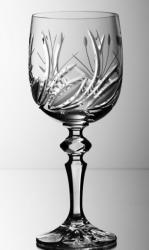Black Crystal - Ajka Viola * Kristály Nagy boros pohár 220 ml (M17295)