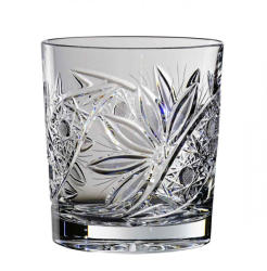 Black Crystal - Ajka Liliom * Kristály Whiskys pohár 300 ml (Tos17513)
