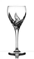 Black Crystal - Ajka Fire * Ólomkristály Fehérboros pohár 270 ml (F14404)