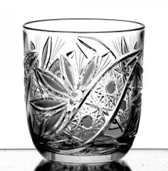 Black Crystal - Ajka Liliom * Kristály Whiskys pohár 280 ml (Orb17524)