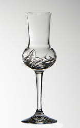 Black Crystal - Ajka Fire * Kristály Pálinkás pohár 81 ml (Borm18635)