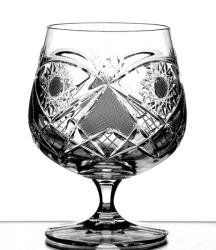 Black Crystal - Ajka Kőszeg * Kristály Konyakos pohár 250 ml (L18311)