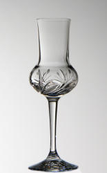 Black Crystal - Ajka Viola * Kristály Pálinkás pohár 81 ml (Borm17235)