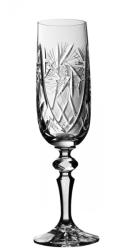 Black Crystal - Ajka Victoria * Kristály Pezsgős pohár 180 ml (M17197)