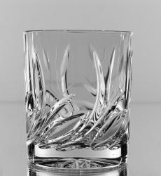 Black Crystal - Ajka Viola * Kristály Pálinkás pohár 60 ml (Toc17210)