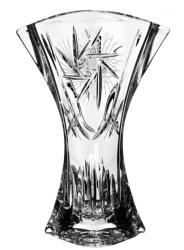 Black Crystal - Ajka Victoria * Kristály Váza 24, 5 cm (Orb17192)