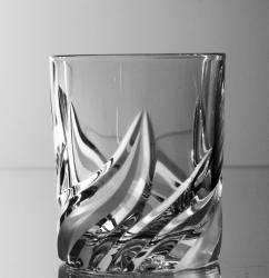 Black Crystal - Ajka Fire * Kristály Pálinkás pohár 60 ml (Toc18610)