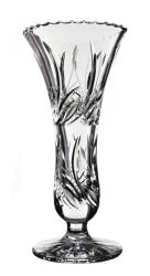 Black Crystal - Ajka Viola * Ólomkristály Váza talppal 25, 5 cm (11296)