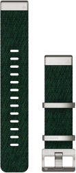 Garmin curea nailon QuickFit 22 cu model jacquard - verde Pine (010-13008-00) - trisport
