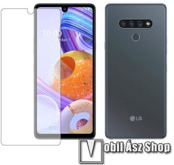 LG K71, Üvegfólia, 0, 33mm vékony, 9H, Sík részre