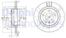 DELPHI Disc frana DELPHI BG3530C (BG3530C) - automobilus