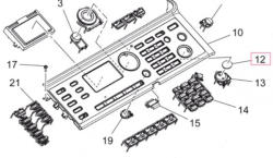 Konica Minolta Min A3PEPP0V00 Print start key B195/B215 (A3PEPP0V00)