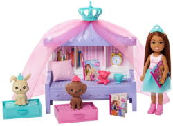 Mattel Barbie - Princess Adventure - Chelsea - hercegnő olvasószoba szett (GML74)