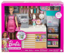 Mattel Barbie - Kávézó Szőke babával (GMW03)