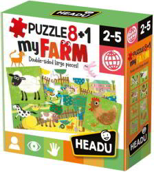 Headu Puzzle 8+1 - Az én farmom (IT20867)